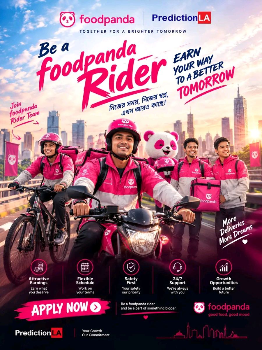 Foodpanda rider Job